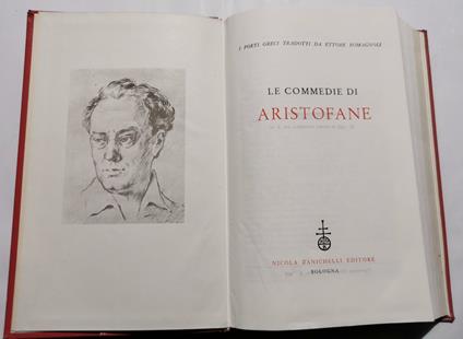 Le commedie - Aristofane - copertina