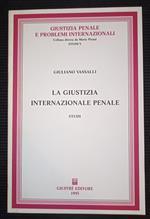 La giustizia internazionale penale- studi