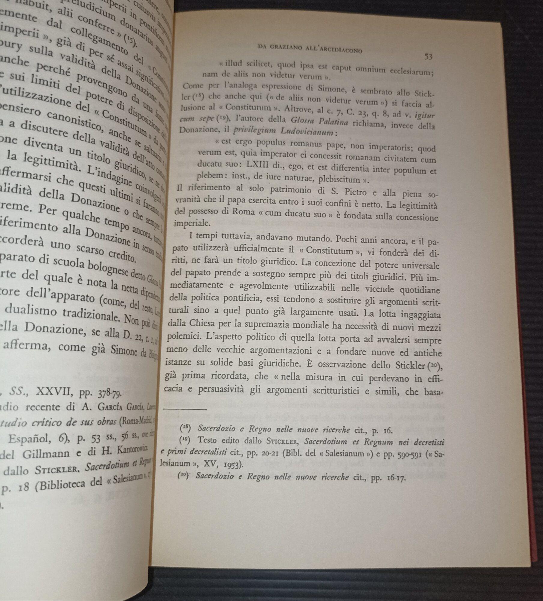 La donazione di Constantino nei giuristi medievali