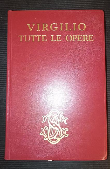 Tutte le opere - Publio Virgilio Marone - copertina