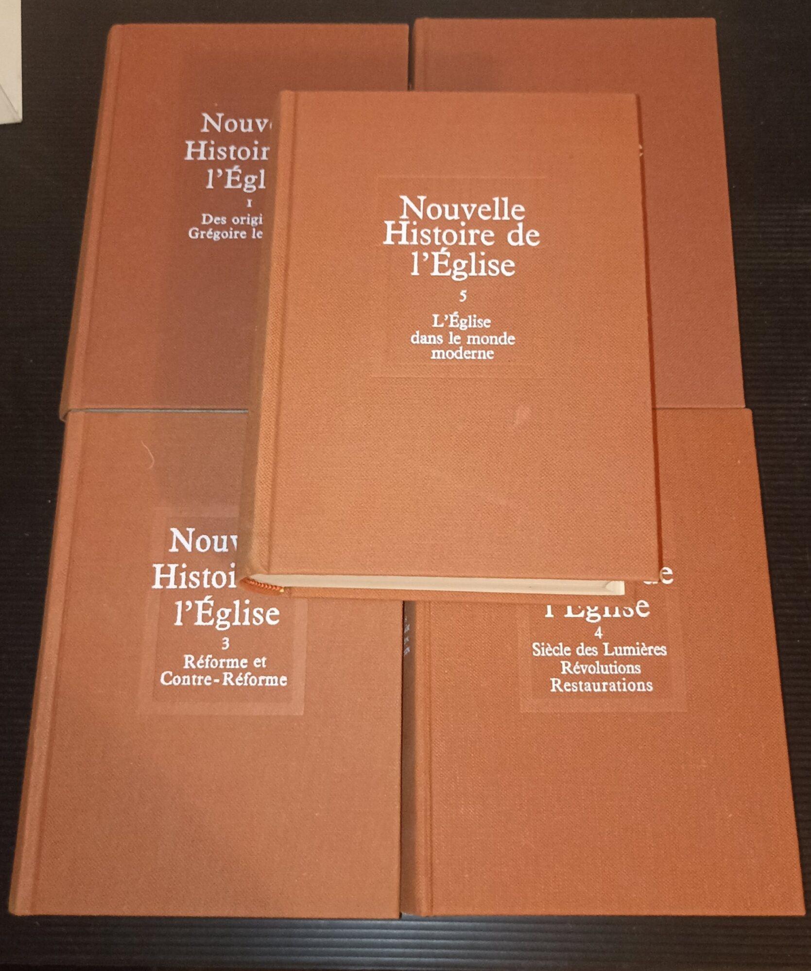 Nouvelle histoire de l'église 5 voll