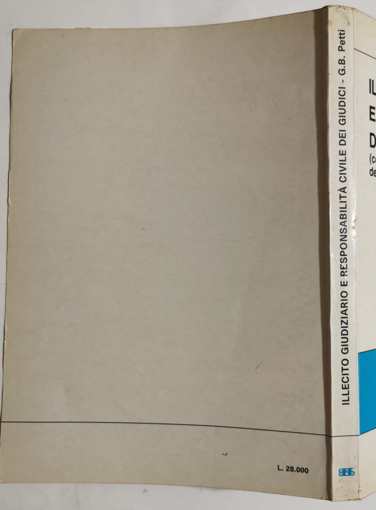 Illecito giudiziario e responsabilità civile dei giudici