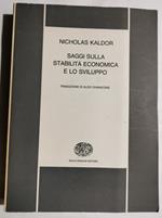 Saggi sulla stabilità economica e lo sviluppo