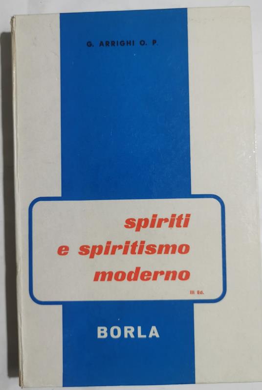 Spiriti e spiritismo moderno - Giovanni Arrighi - copertina
