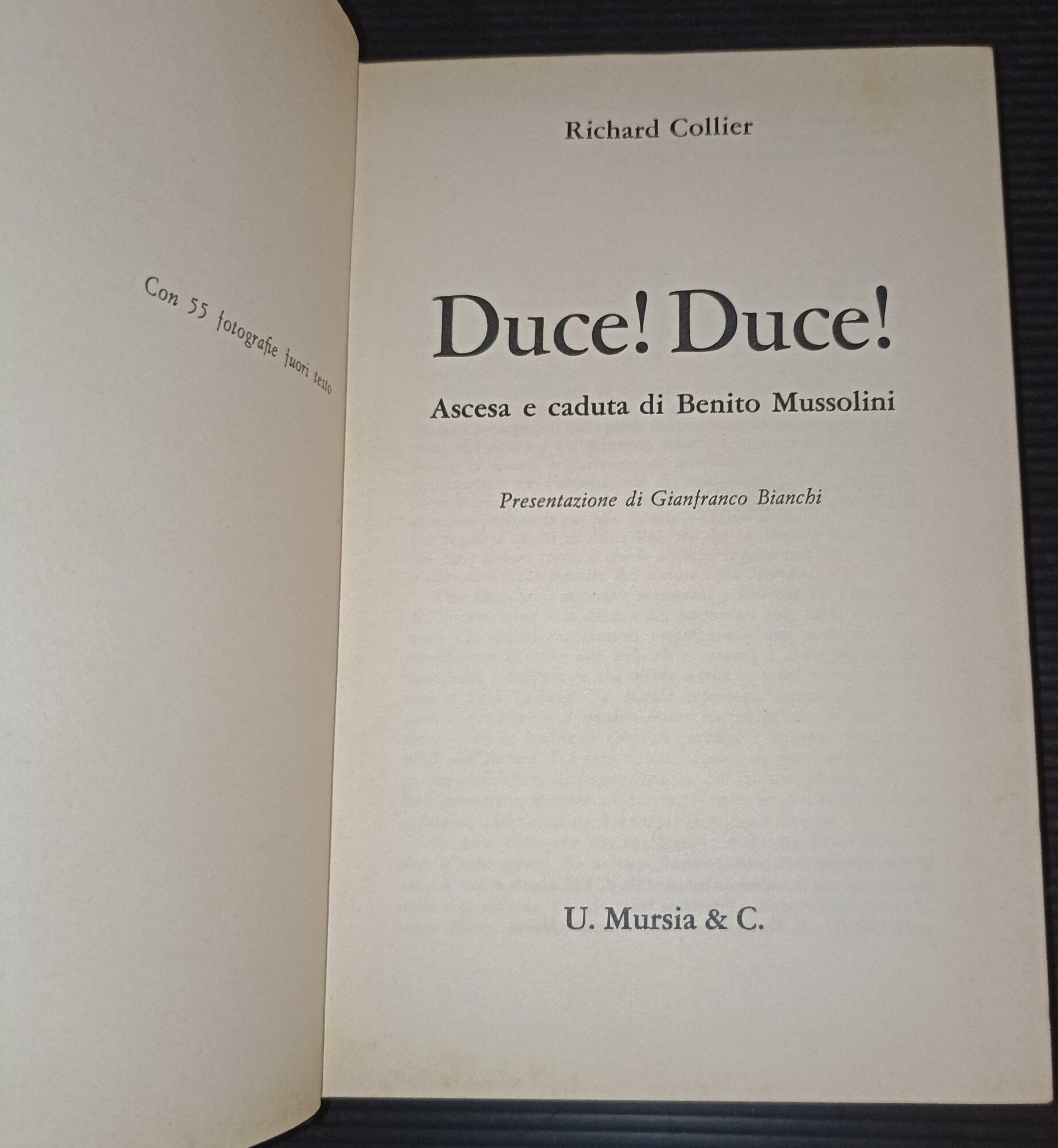 Duce! Duce! Ascesa e caduta di Mussolini