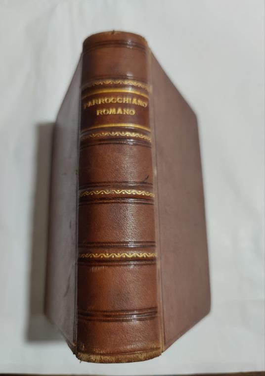 Eucologio ossia Parrocchiano Romano completo - copertina