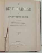 I reati di libidine e contro i buoni costumi