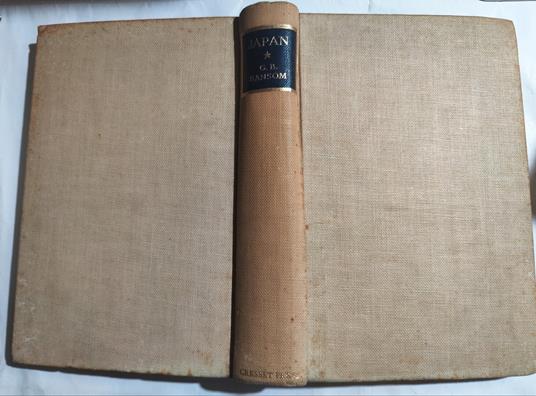 Japan a short Cultural History - G.B. Sansom - copertina