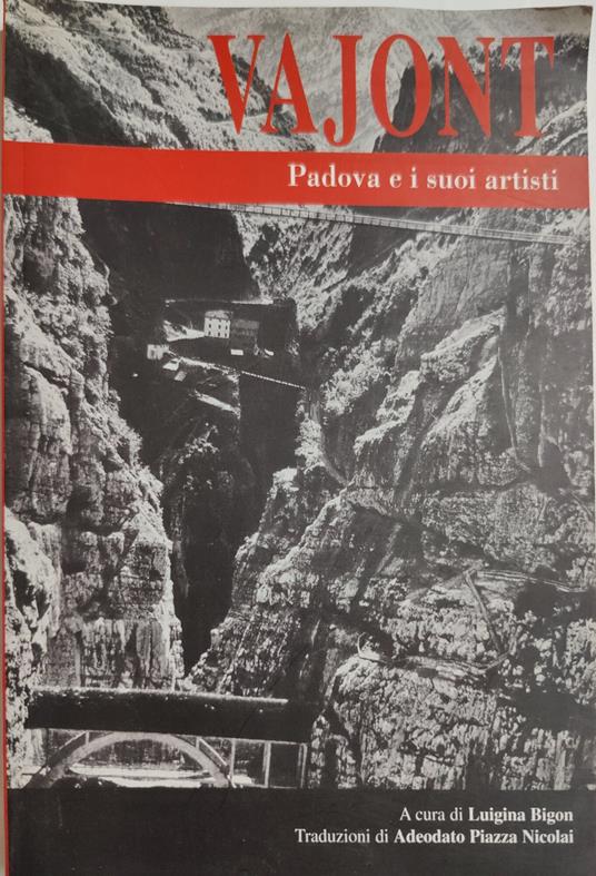 Vajont - Padova e i suoi artisti - copertina