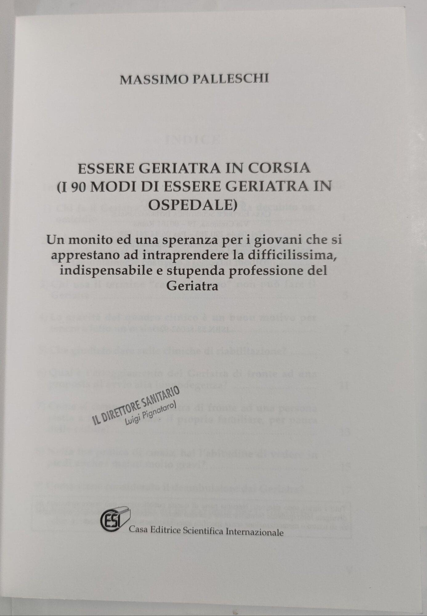 Essere Geriatra in corsia i 90 modi di essere geriatra in ospedale