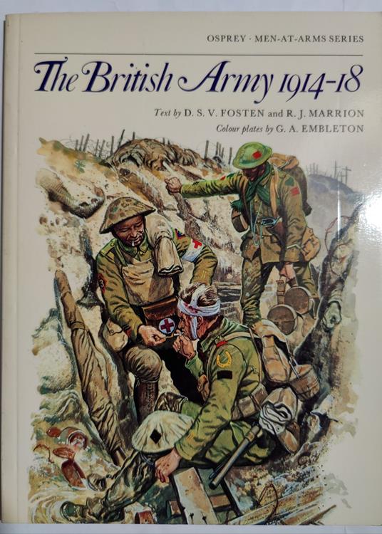 The British Army 1914-18 - copertina