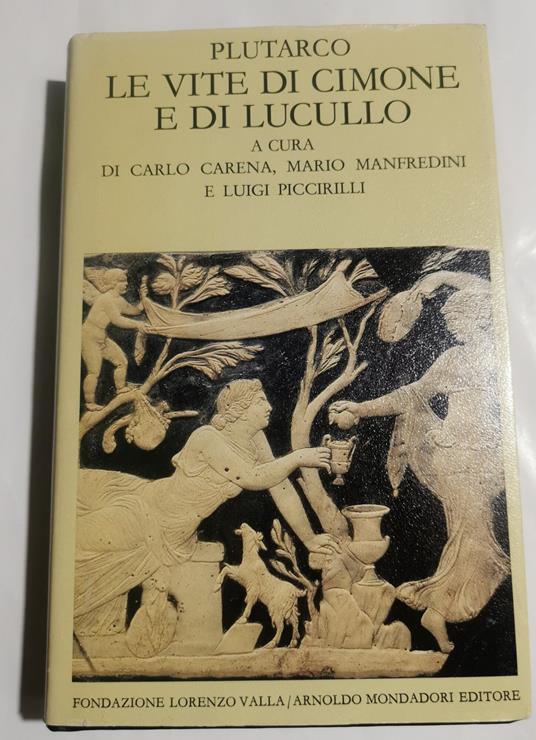 Le vite di Cimone e di Locullo - Plutarco - copertina