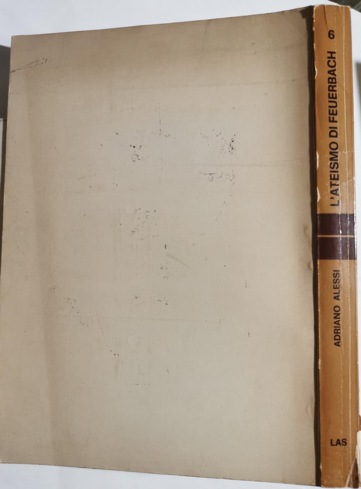 L' ateismo di Feuerbach - fondamenti metafisici