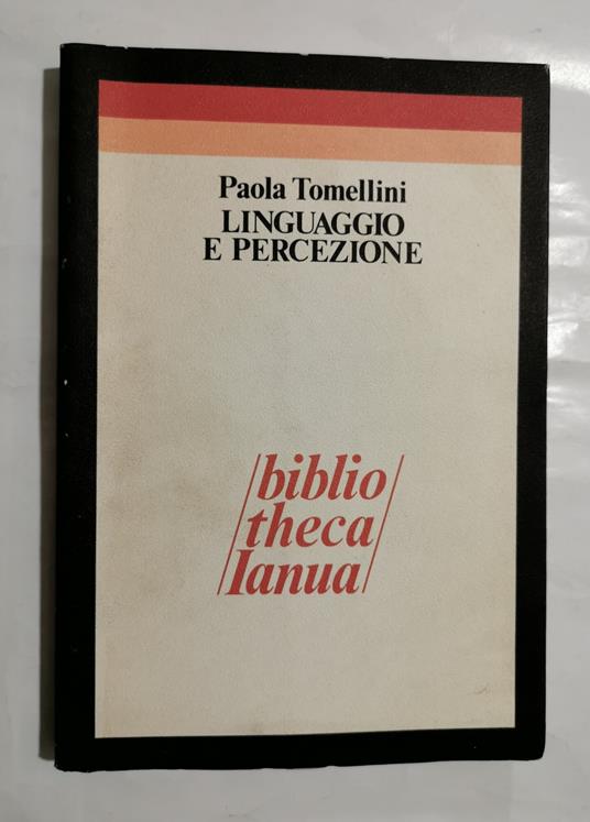 Linguaggio e percezione - copertina