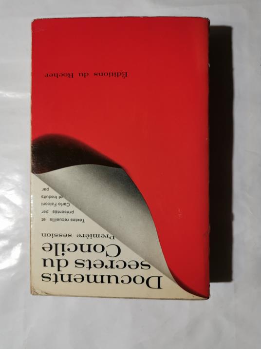 Documents secrets du Concile - premiere session - Carlo Falconi - copertina