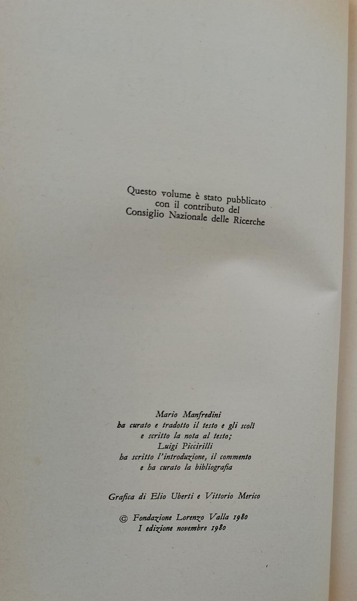 Le vite di Licurgo e di Numa