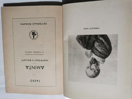 Aminta - Madrigali e ballate - Torquato Tasso - copertina