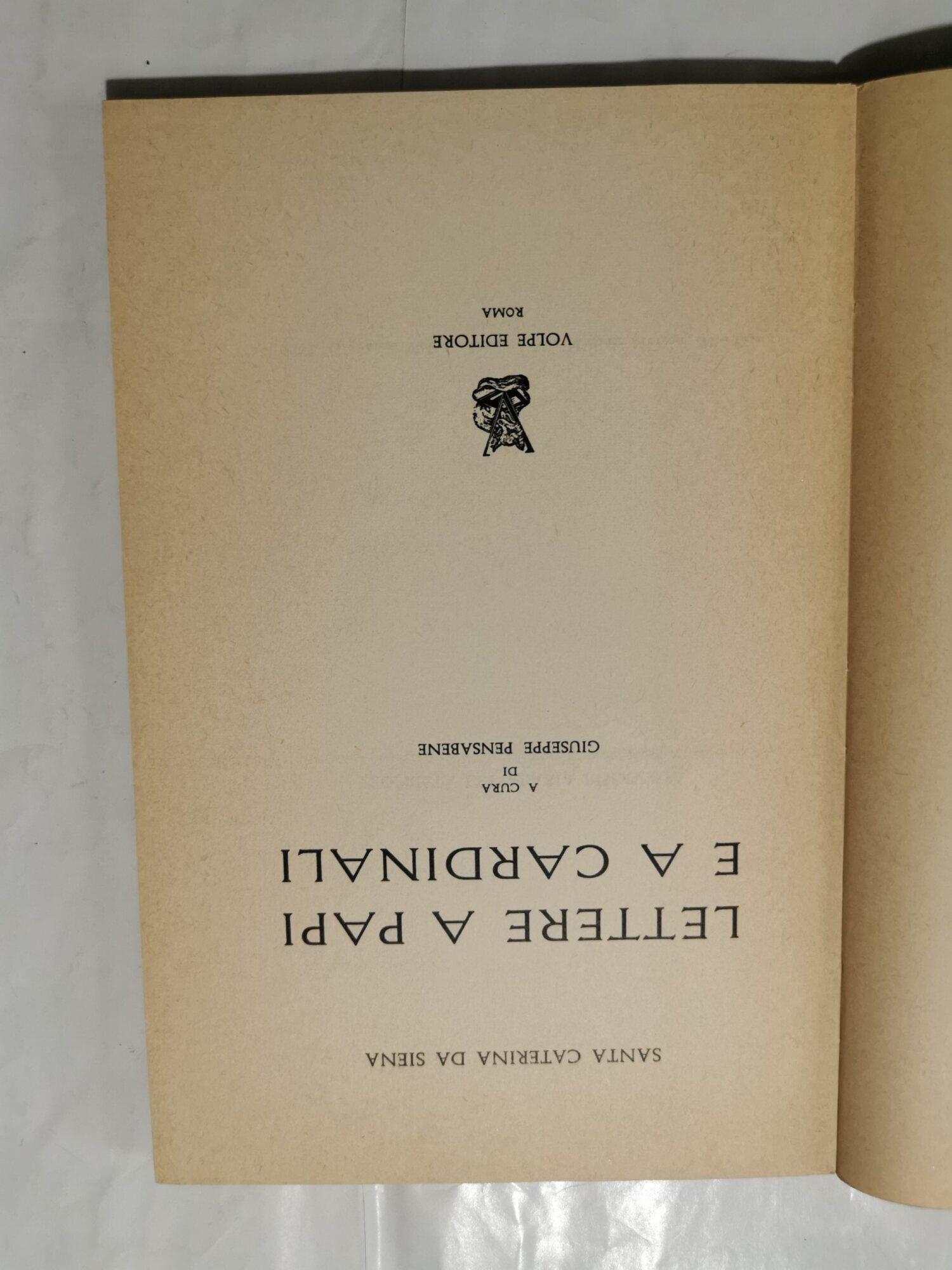 Lettere a Papi e Cardinali