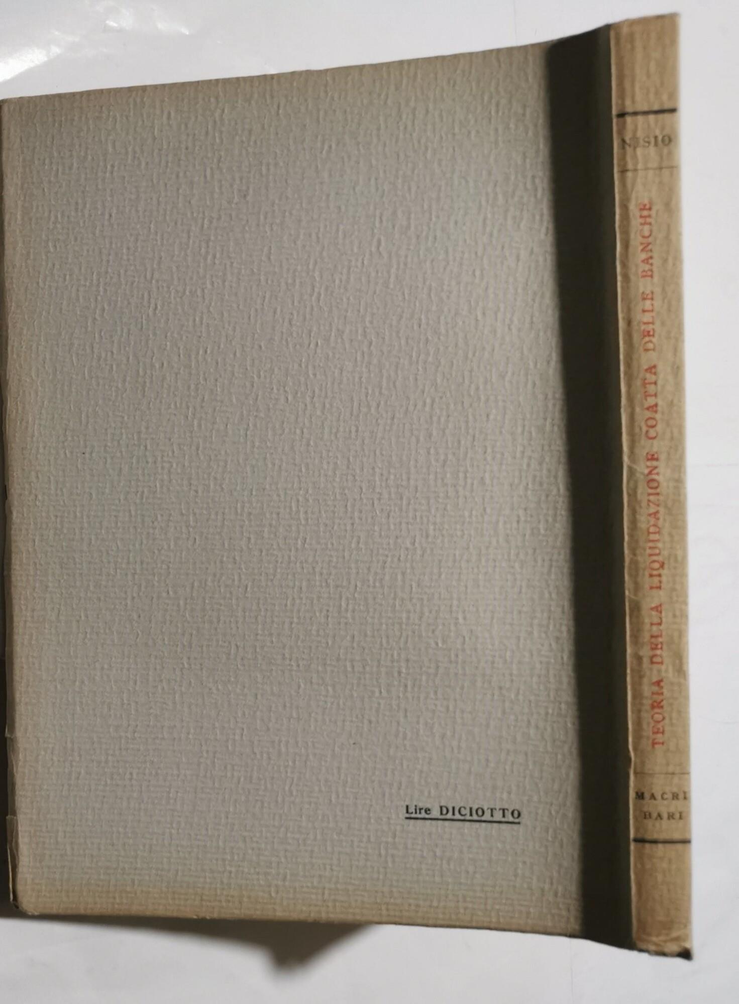 Teoria della liquidazione coatta delle Banche