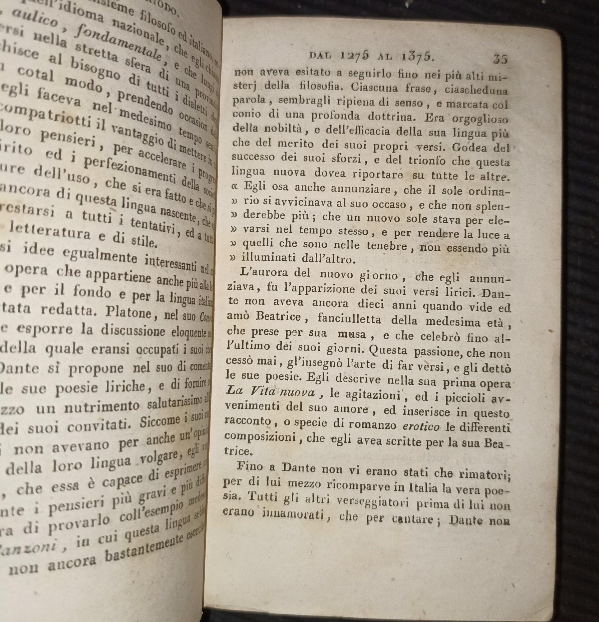 Ristretto della storia della letteratura italiana- 2 voll. in 1