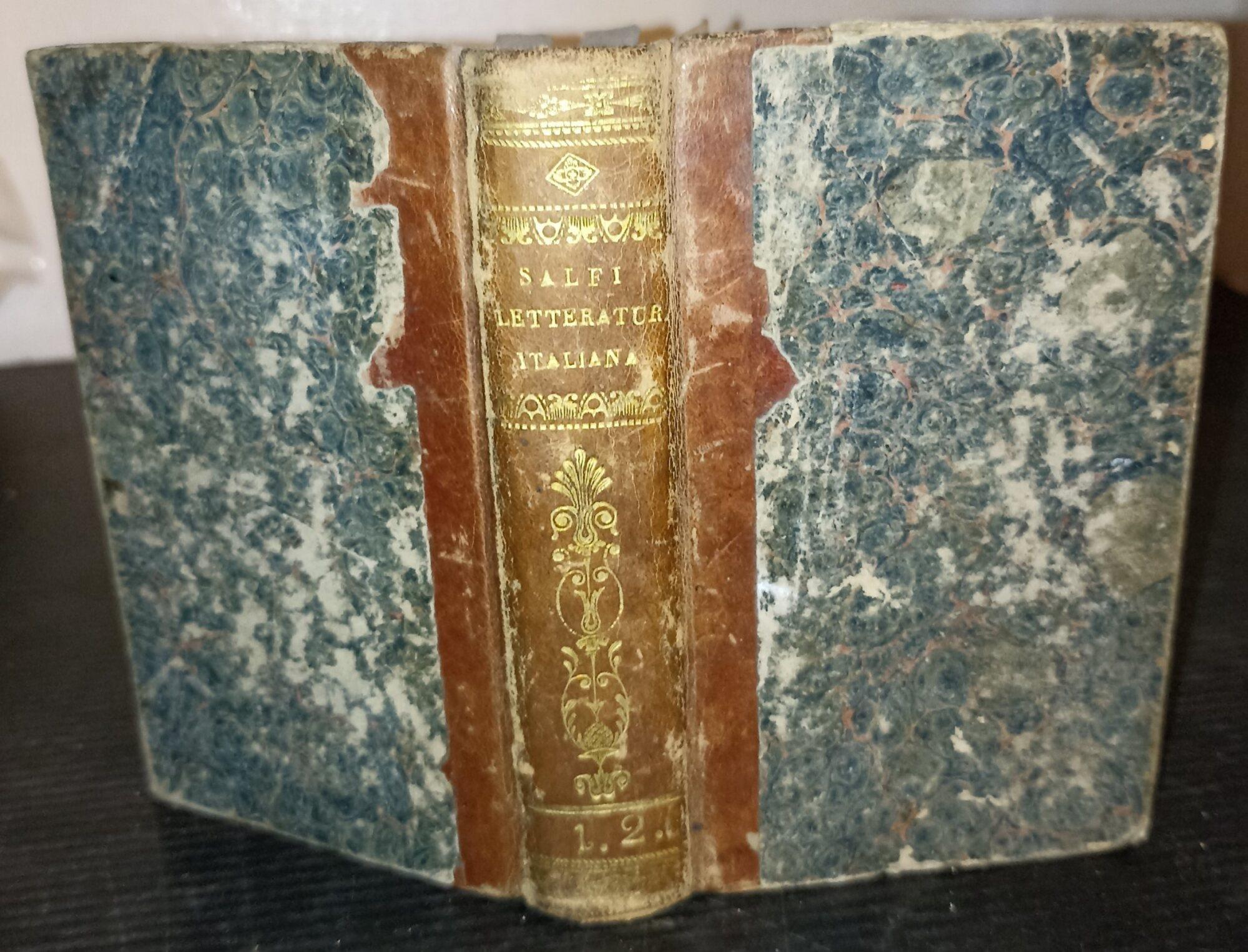 Ristretto della storia della letteratura italiana- 2 voll. in 1