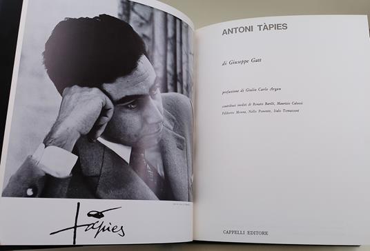 Antoni Tapies - Giuseppe Gatt - copertina