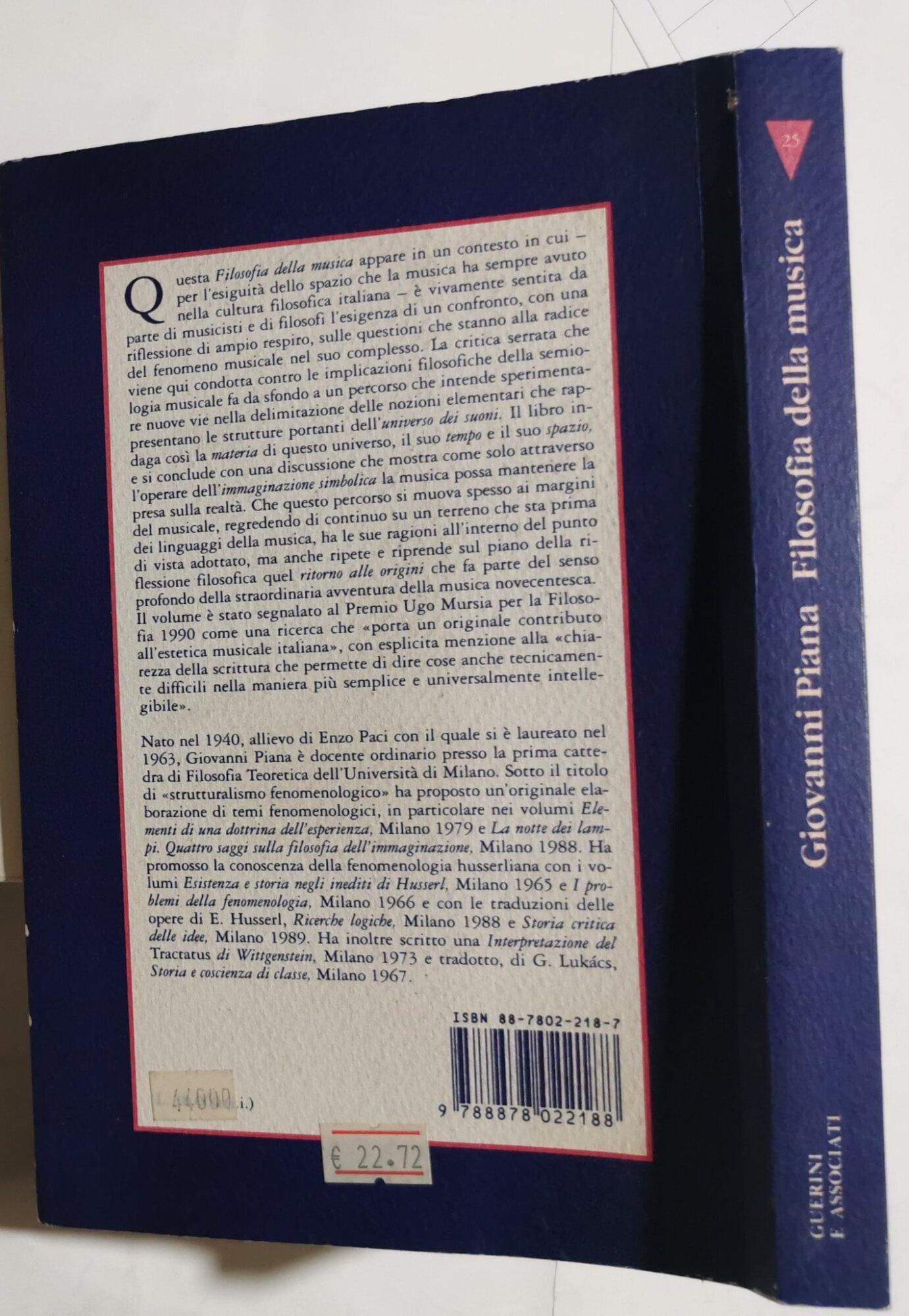 Filosofia della musica