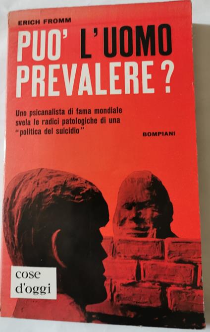 Può l'uomo prevalere? - Erich Fromm - copertina