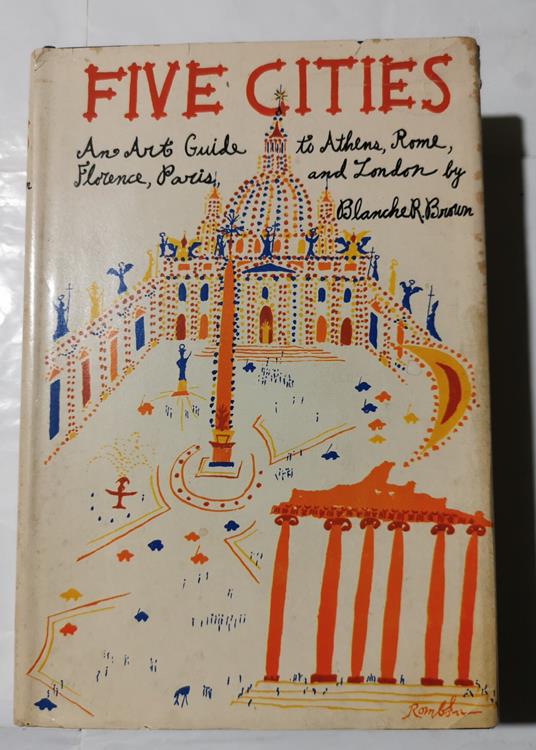 Five Cities - An Art guide to Athens, Rome, Florence, Paris, London - copertina