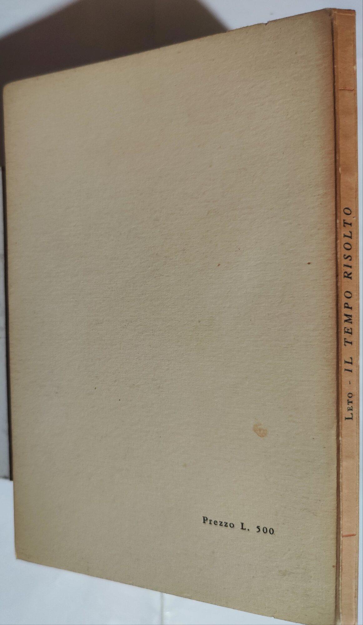 Il tempo risolto
