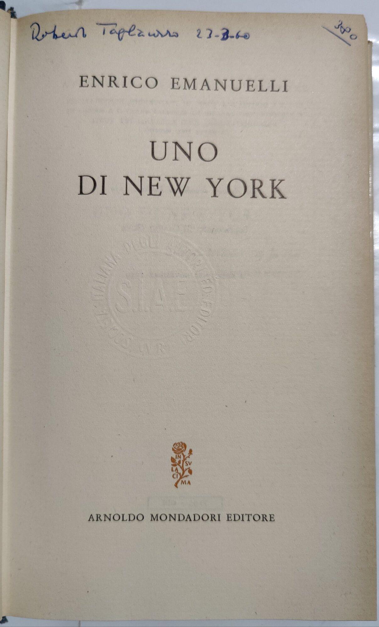 Uno di New York