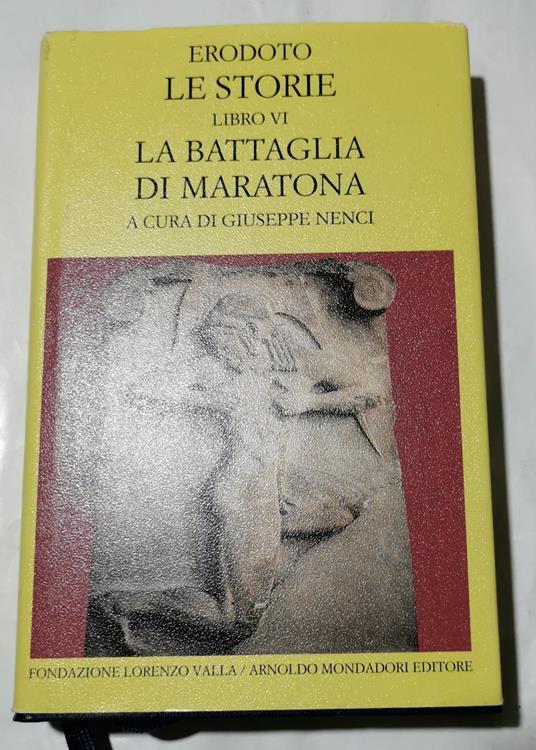 Le storie - Libro VI : La battaglia di Maratona - Erodoto - copertina