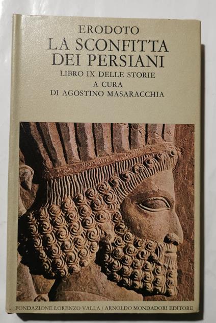 La sconfitta dei Persiani - Libro IX delle Storie - Erodoto - copertina