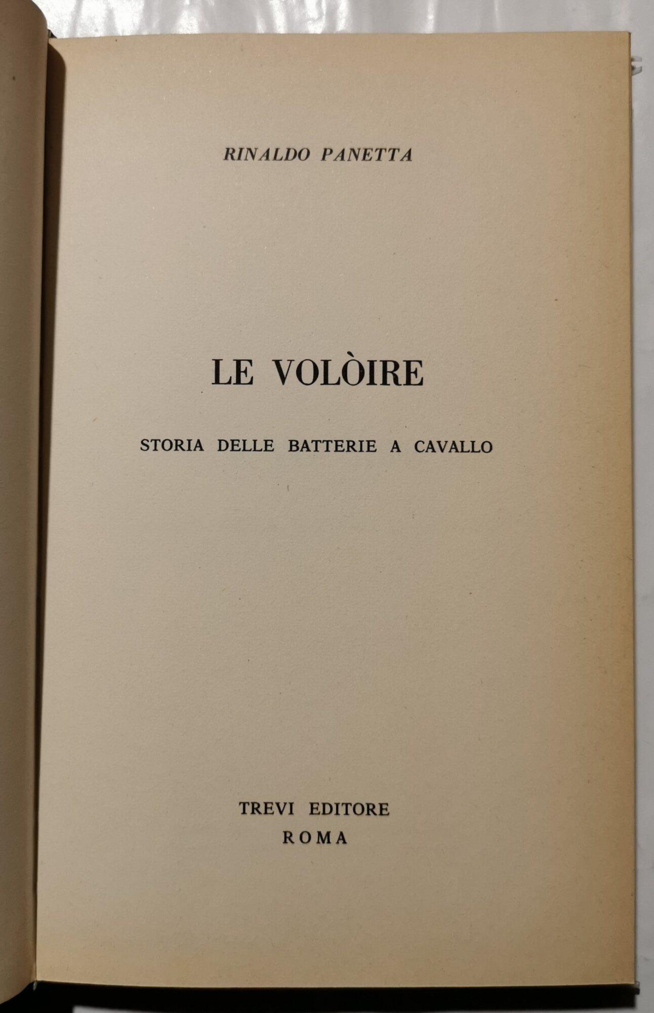 Le voloire - Storia delle batterie a cavallo
