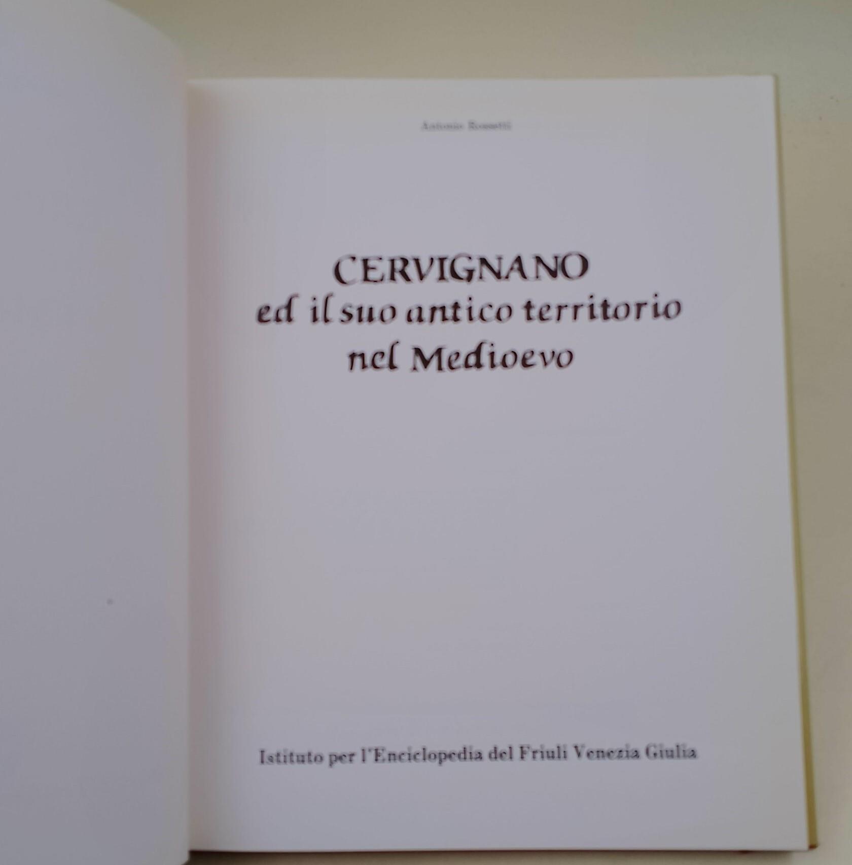 Cervignano ed il suo territorio nel Medioevo