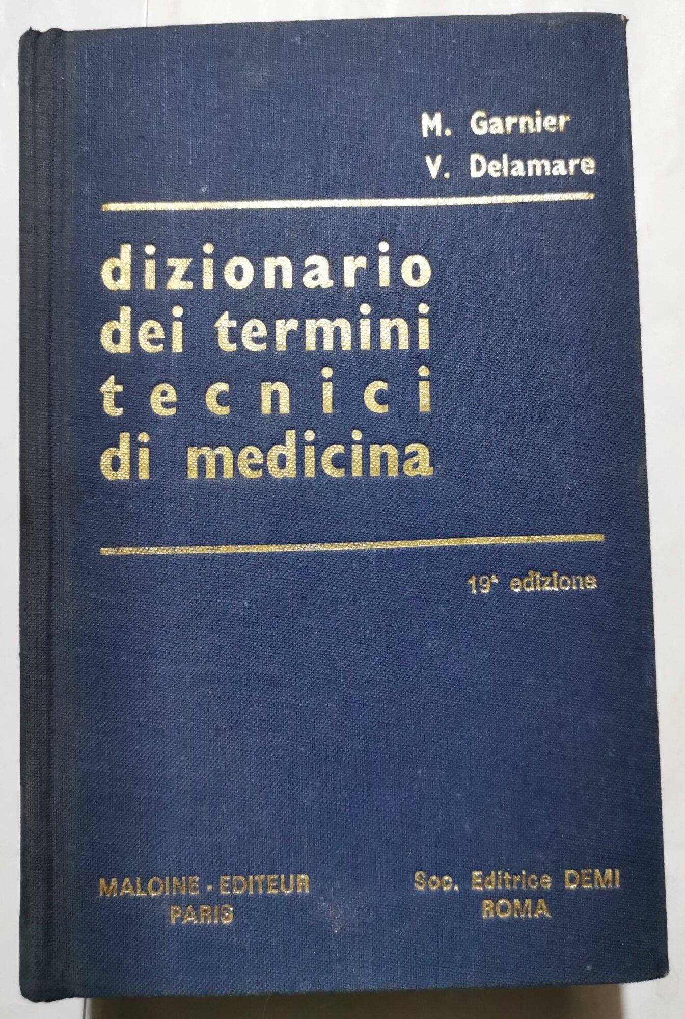 Dizionario dei termini tecnici di medicina