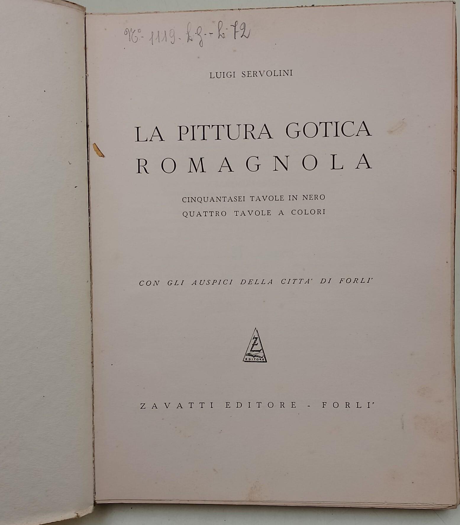 La Pittura gotica romagnola