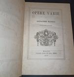 Opere varie