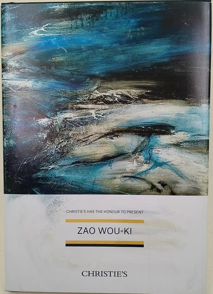 Zao Wou-Ki - copertina