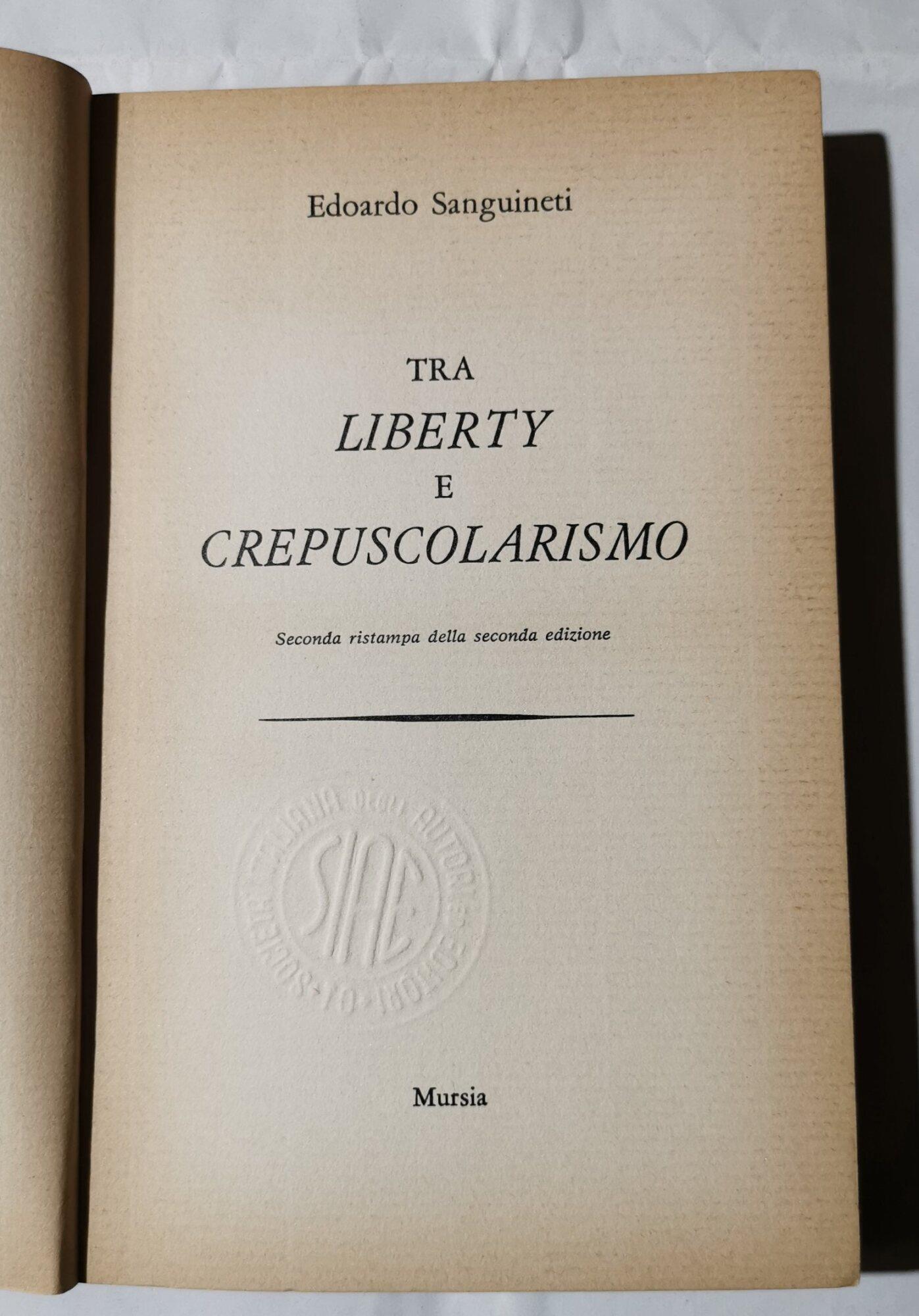 Tra Liberty e Crepuscolarismo