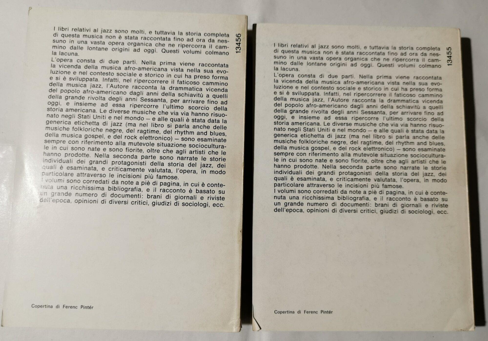 Jazz - La vicenda e i protagonisti della musica afro- americana 2 Voll