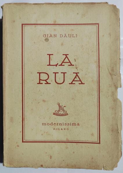 La rua - Gian Dauli - copertina