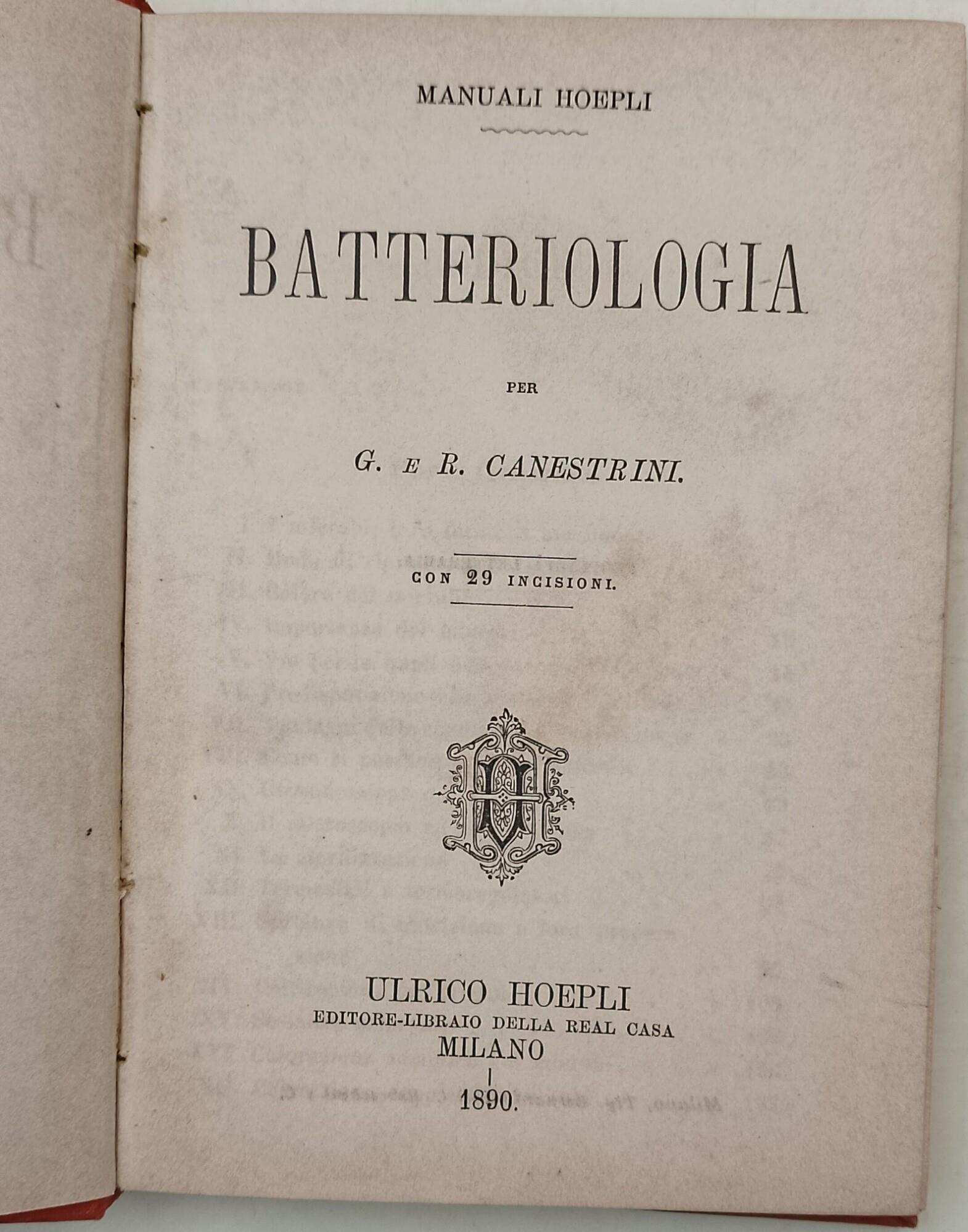 Batteriologia