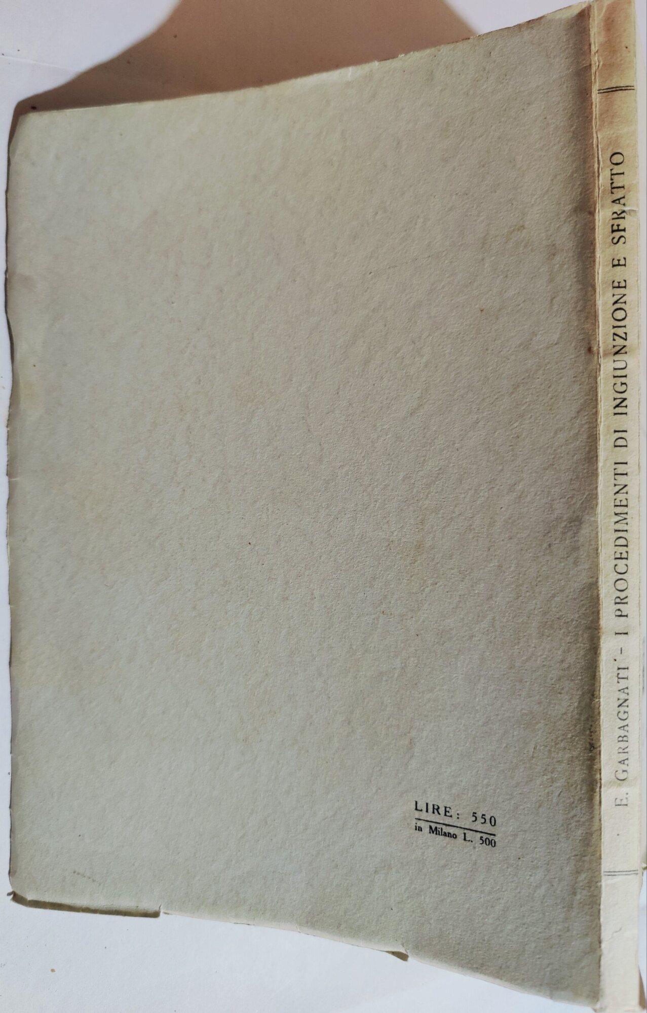 I procedimenti di Ingiunzione e Sfratto