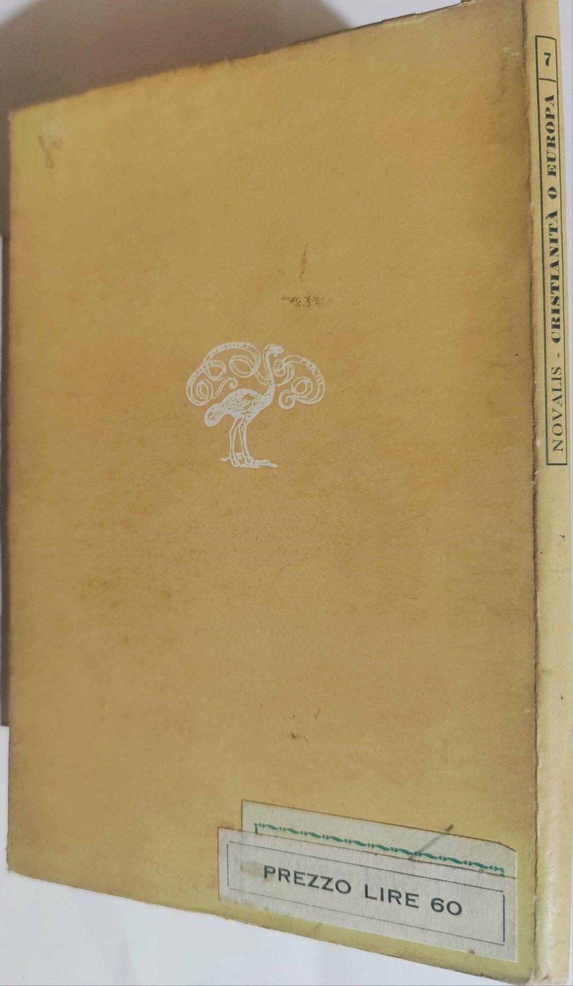 Cristianità o Europa