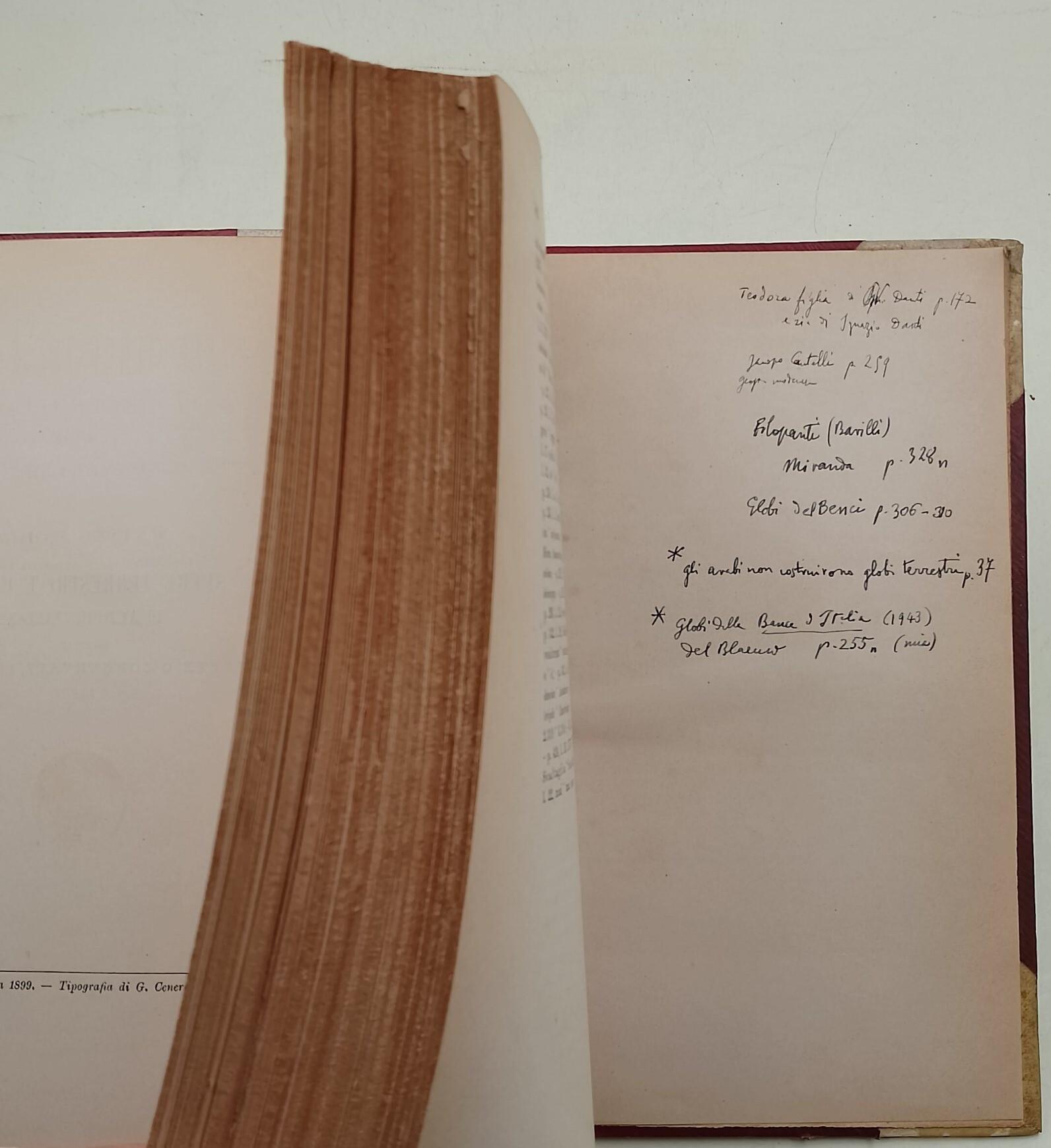 Sfere terrrestri e celesti di autore italiano oppure fatte o conservate in Italia