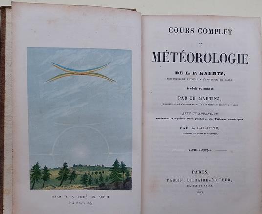 Cours complet de Meteorologie - copertina