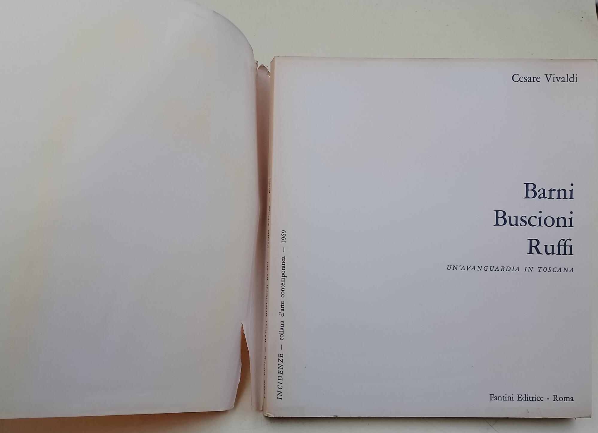 Barni Bascioni Ruffi-un' avanguardia in toscana