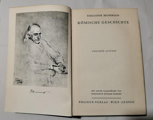 Roemische geschichte - Theodor Mommsen - copertina