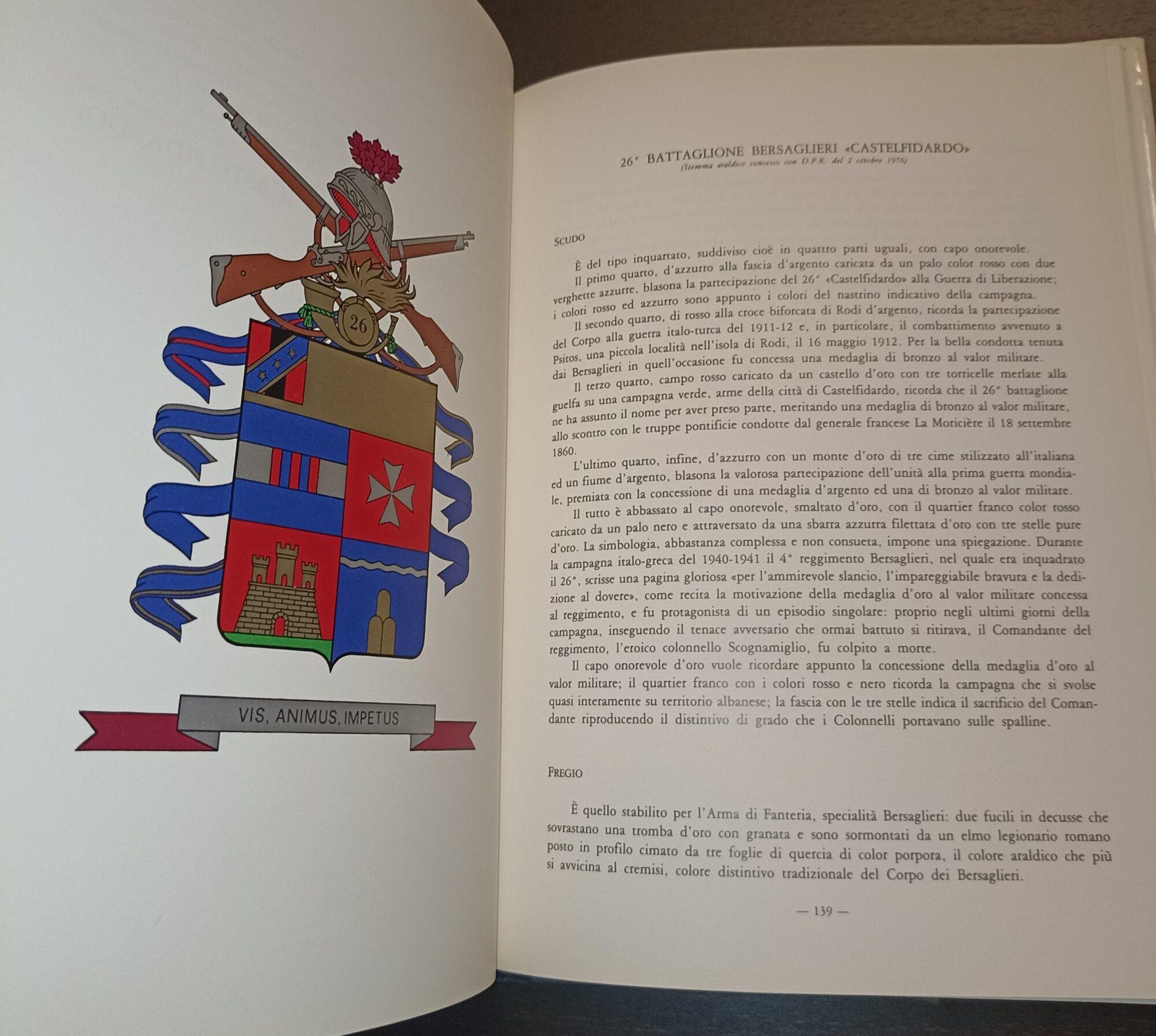 L' araldica dell'esercito